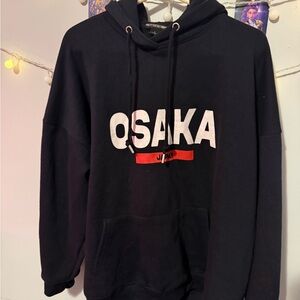 PrettyLittleThing Black Osaka Hoodie